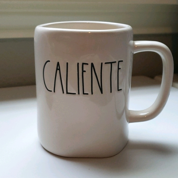 Rae Dunn Other - NEW Rae Dunn "Caliente" Tall White Mug